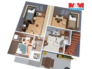 Prodej rodinného domu, Úvaly, Boženy Němcové, 103 m2