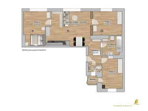 Pronájem bytu 4+kk, Plzeň, Erbenova, 83 m2