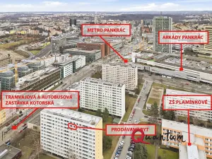 Prodej bytu 3+1, Praha - Nusle, Kotorská, 62 m2