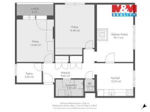 Prodej bytu 3+1, Bzová, 75 m2