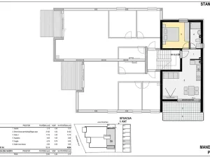 Prodej bytu 2+kk, Mandre, Chorvatsko, 42 m2