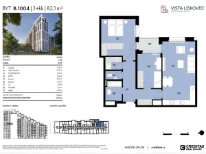 Prodej bytu 3+kk, Brno, 79 m2