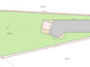 Prodej pozemku pro bydlení, Pomezí nad Ohří, 1343 m2