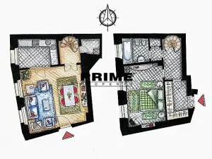 Pronájem bytu 2+1, Praha - Malá Strana, Vlašská, 73 m2