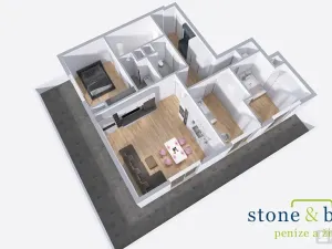 Pronájem bytu 4+kk, Praha - Michle, Hadovitá, 105 m2