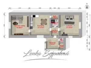 Prodej rodinného domu, Holice - Staré Holice, Staroholická, 76 m2
