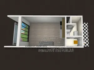 Pronájem bytu 1+kk, České Budějovice, Fr. Ondříčka, 23 m2