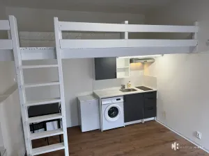 Pronájem bytu 1+kk, Praha - Dubeč, Starodubečská, 22 m2