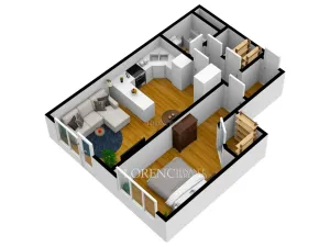 Prodej bytu 2+kk, Praha - Kbely, Herlíkovická, 50 m2