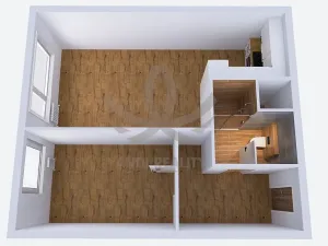 Pronájem bytu 2+kk, Nymburk, Topolová, 43 m2