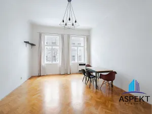 Pronájem bytu 2+1, Praha - Vinohrady, Belgická, 52 m2