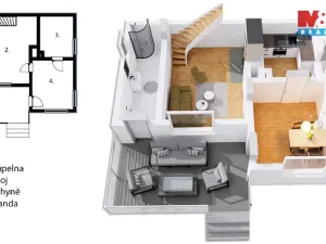 Prodej chaty, Zbraslavice, 67 m2