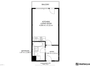 Pronájem bytu 1+kk, Praha - Stodůlky, náměstí Junkových, 32 m2