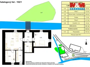 Prodej bytu 3+kk, Líšnice, Spálený Mlýn, 86 m2