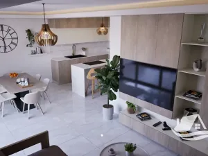 Prodej bytu 2+1, Deryneia, Kypr, 78 m2