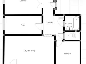 Prodej bytu 3+1, Ostrava - Muglinov, Vdovská, 70 m2