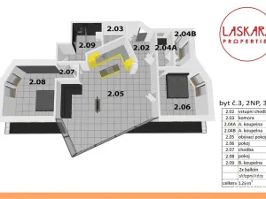 Pronájem bytu 3+kk, Horoušany - Horoušánky, Hlavní, 129 m2