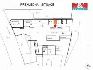 Pronájem skladu, Louny, Říční, 25 m2