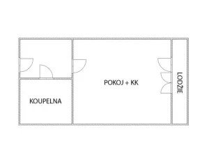 Prodej bytu 1+kk, Brno - Bohunice, Švermova, 30 m2