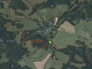 Prodej pozemku, Úterý - Vidžín, 1500 m2