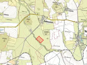 Prodej sadu/vinice, Želkovice, 42369 m2