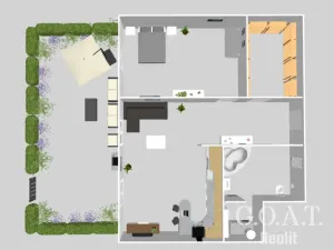 Prodej bytu 2+kk, Vochov, 50 m2