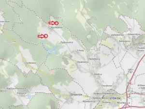 Prodej lesa, Vyškov, 1783 m2