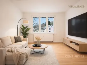 Pronájem bytu 2+1, Jáchymov, Na Slovanech, 60 m2