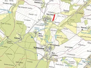 Prodej pole, Vyklantice, 3299 m2