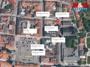Pronájem kanceláře, Klatovy - Klatovy I, Čs. legií, 66 m2