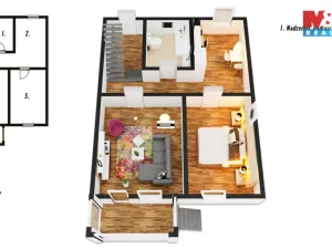 Prodej rodinného domu, Praha - Břevnov, Rejchova, 180 m2