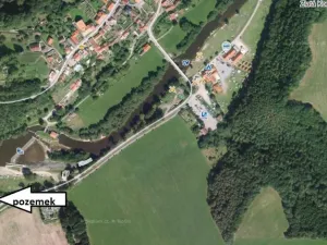 Prodej komerčního pozemku, Zlatá Koruna - Rájov, 1054 m2