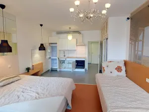 Pronájem bytu 1+kk, Praha - Střížkov, Makedonská, 35 m2
