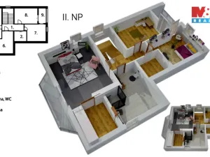 Prodej rodinného domu, Dyje, 224 m2