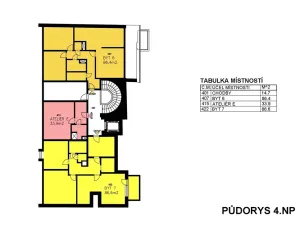 Prodej bytu 3+kk, Velké Meziříčí, 86 m2