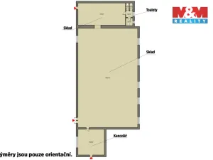 Pronájem skladu, Plzeň - Severní Předměstí, Karlovarská, 427 m2