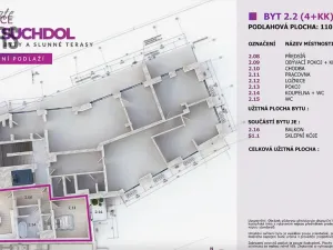 Prodej bytu 4+kk, Praha - Suchdol, U hotelu, 114 m2