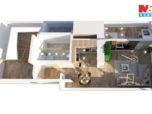 Prodej bytu 2+kk, Jindřichův Hradec - Jindřichův Hradec III, Mlýnská, 76 m2