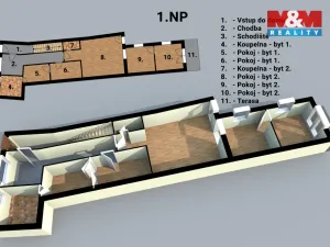 Prodej rodinného domu, Říčany, Rosická, 242 m2