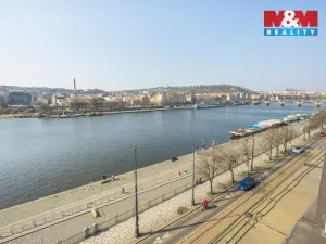 Pronájem bytu 3+kk, Praha - Nové Město, Rašínovo nábřeží, 101 m2