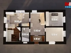 Prodej rodinného domu, Tanvald, Poštovní, 179 m2