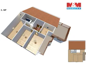 Prodej rodinného domu, Horní Branná, 300 m2