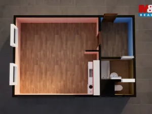 Prodej bytu 1+kk, Ústí nad Labem - Všebořice, Spartakiádní, 31 m2