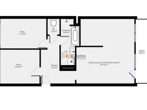 Prodej bytu 3+kk, Praha - Prosek, Lovosická, 67 m2