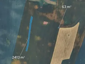 Prodej podílu pole, Trhové Sviny, 1238 m2