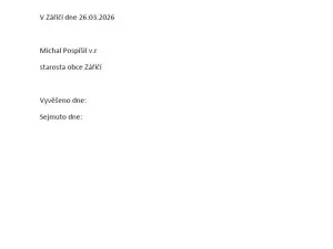 Prodej pozemku pro bydlení, Záříčí, 811 m2