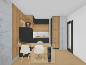 Pronájem bytu 2+kk, Praha - Čimice, Hrašeho, 53 m2