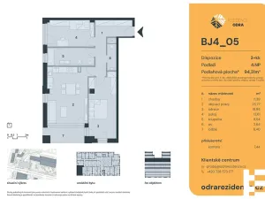 Prodej bytu 3+kk, Praha - Bohnice, Lodžská, 87 m2