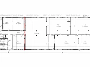 Prodej obchodního prostoru, Brno - Slatina, Hviezdoslavova, 1514 m2