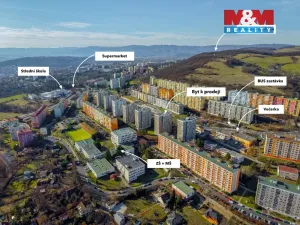 Prodej bytu 1+1, Ústí nad Labem - Severní Terasa, Šrámkova, 34 m2